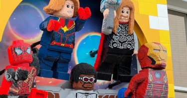 PHOTOS: Marvel Characters Added to The LEGO Store in Downtown Disney!