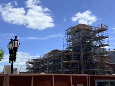 Monstropolis Update: Grand Avenue Exteriors Stripped Away at Disney’s Hollywood Studios
