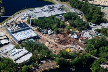 Closer Look at the Tropical Americas Construction in Disney’s Animal Kingdom