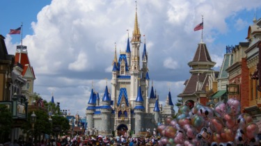 Repainting of Cinderella Castle Nears Completion as Original Colors Return