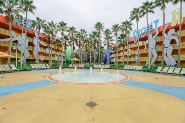 Kiddie Pool Deck at Disney’s Pop Century Resort Closing for Maintenance in Mid-April