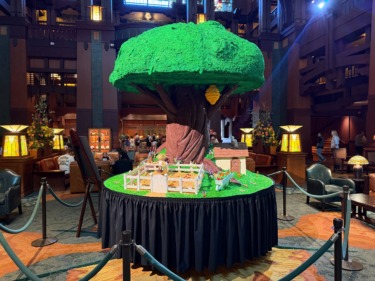 Winnie the Pooh Chocolate Display Sweetens Up Disney’s Grand Californian Hotel