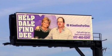 Billboard trolling Dale Warner goes viral after his murder conviction in wife Dee’s case