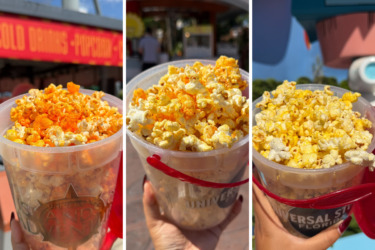 REVIEW: Bacon & Cheese, Maple Bourbon Habanero, and Garlic Parmesan Popcorn at Universal Islands of Adventure