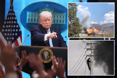 Trump unconcerned about legality of Iran bridge, power strikes as anti-regime protesters ‘want us to keep bombing’