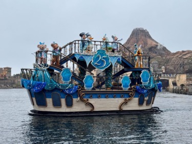 Modified Sparkling Jubilee Harbor Show at Tokyo DisneySea