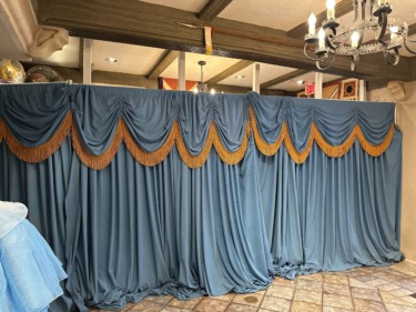 First Signs of Work Behind Sir Mickey’s Curtains in Magic Kingdom