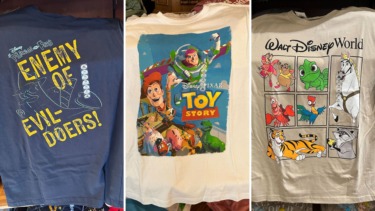 Walt Disney World T-Shirts Featuring Buzz & Woody, Animal Sidekicks, ‘Devil Wears Prada’ Now Available