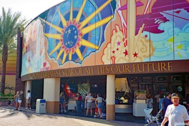 Yesterland: 1998 Tomorrowland Mural (“Beyond the Greatest Star of All Lies our Future”)