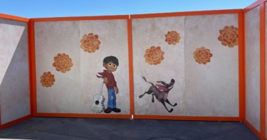 PHOTOS: Walls Have Gone Up in DCA for the NEW ‘Coco’ Attraction!