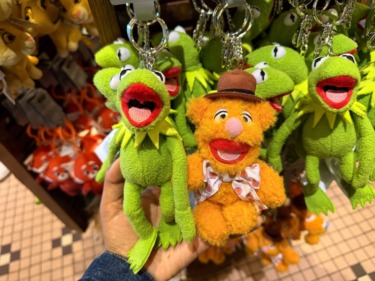 Keep a Mini Muppet Close with Kermit and Fozzie Bag Charms Now at Disneyland Resort