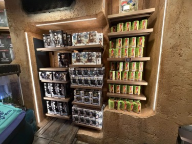 Dok-Ondar Crosses Space-Time to Stock Funko POP! Figures in Star Wars: Galaxy’s Edge at Disneyland
