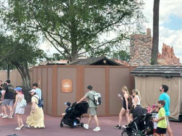 Big Al’s Sign Removed Before Expected Demolition for Piston Peak Construction in Magic Kingdom