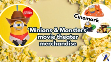New ‘Minions & Monsters’ popcorn buckets and collectibles at Cinemark theaters