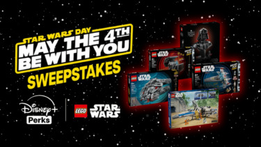 Disney+ Perks Ultimate LEGO Star Wars Giveaway for May the 4th