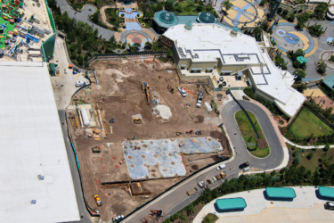 More Concrete Foundation Added for Future Events Center in Epic Universe