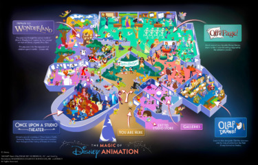 BREAKING: Full Map, Concept Art Released for New Magic of Disney Animation at Disney’s Hollywood Studios