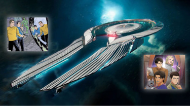 TREK Publishing: New USS Athena Tech Guide, IDW’s 60th Plans, and WEBTOON Comic Debuts