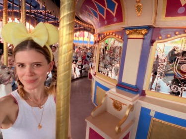 Kate Mara Spends Mother’s Day at Walt Disney World
