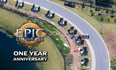 Epic Universe One-Year Anniversary News – New Sky Lights, Captain Cacao, and Expansion Permits