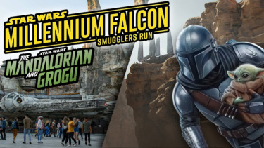 PHOTOS, VIDEOS: The Mandalorian and Grogu Mission Overlay at Millennium Falcon: Smugglers Run