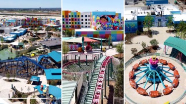 VIDEO: Aerial View of Universal Kids Resort Under Construction in Texas