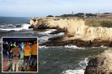 Young man plunges to his death from scenic California cliff overlooking nude beach