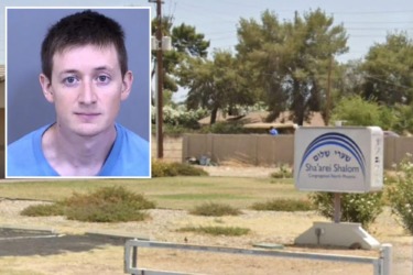 Man who previously pled guilty to anti-Jewish threats is charged with hate crime for defacing synagogue