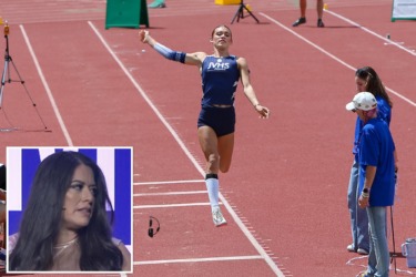 Mother of transgender high school track athlete makes shocking claim about child at Pride summit