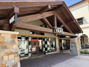 PHOTOS: Construction Walls Come Down Around the Disney Springs Vans Store
