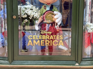 PHOTOS: New ‘Disney Celebrates America’ Window Clings Debut on Main Street, U.S.A.