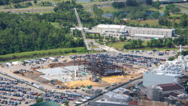 Aerial Look at How Monstropolis Construction Is Moving Forward