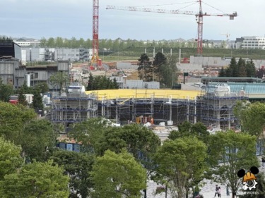 Roof and Façade Work Proceeding on Future ‘Up’ Attraction at Disney Adventure World