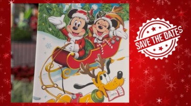 Disney Holiday Celebrations Announced