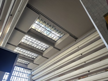 Ceiling Work Complete in Disney’s Contemporary Resort Grand Canyon Concourse