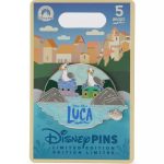 Luca 5th Anniversary Pin at Disney Store