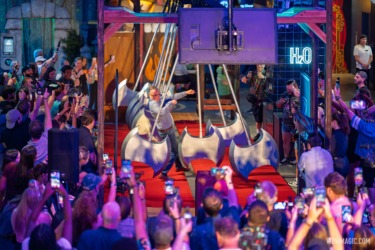 Level99 Disney Springs Ribbon Cutting: CEO Runs Axe Gauntlet to Open New Venue