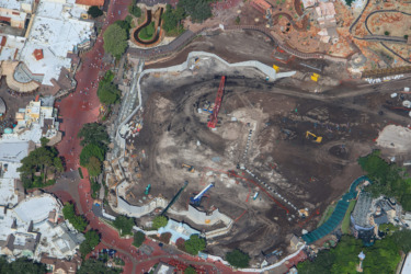 Massive Retaining Wall for Piston Peak National Park Nears Completion at Magic Kingdom