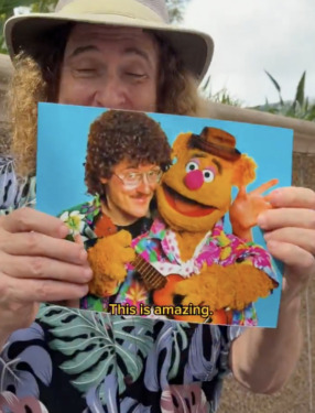 VIDEO: Weird Al Yankovic Reflects on Hanging Out With Fozzie Bear, Rides Rock ‘n’ Roller Coaster Starring the Muppets