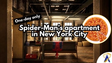 A life-size replica of Peter Parker’s apartment is coming to New York City