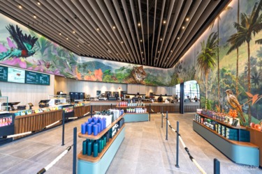 New Art Installation Coming to Starbucks West Side at Disney Springs