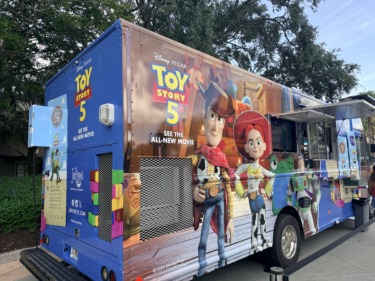 Photos: Joffrey’s Coffee Brings Out Their Own Toy Truck to Celebrate ‘Toy Story 5’ at Disney Springs