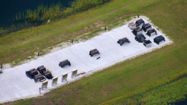 Equipment Staged at Epic Universe Fireworks Launch Pad for Rumored Universal Celestial Goodnight Show