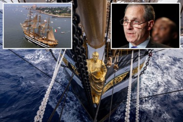 Famed Italian tall ship named in honor of Amerigo Vespucci to ring in USA’s 250th brithday