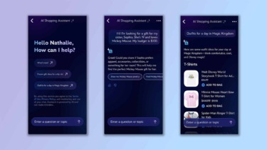 AI Shopping Assistant Coming to Disney Store App