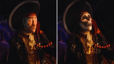 BREAKING: Iconic Skeleton on Treasure Turned into Transforming Audio Animatronic in Pirates of the Caribbean