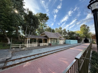 Historic New Orleans Square Train Station Building to be Rebuilt at Disneyland