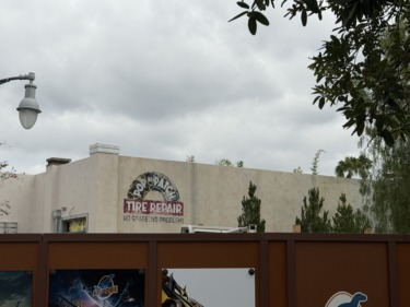 ‘Cars’ Theming Added to Avengers Campus Restroom Facade at Disney California Adventure