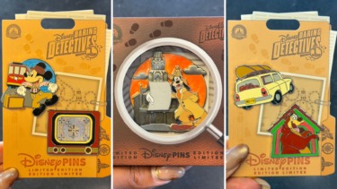 Disney California Adventure Limited Edition ‘Daring Detectives’ Pins Featuring Goofy & Humphrey