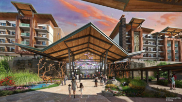 Concept Art & Details Revealed for Wetlands Pool & Recreation Area at Disney’s Lakeshore Lodge
